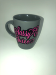 Gray SassyE Juice Mug