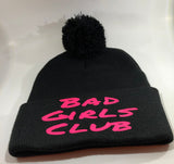 Black Bad Girls Club Beanie