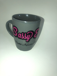 Gray SassyE Mug